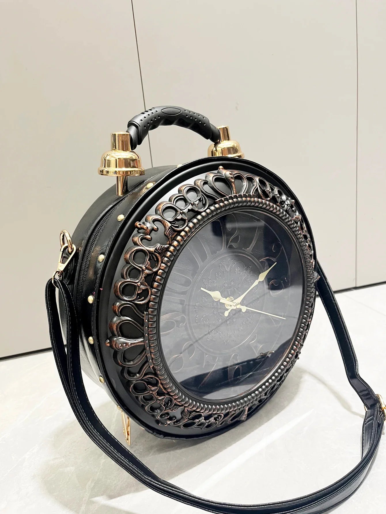 TimeLuxe™ Clock Bag ⏰👜 — Timeless Fashion, Everyday Elegance