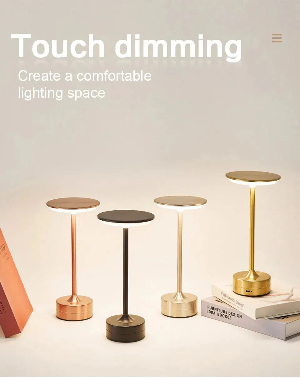 USB Rechargeable Touch LED Lamp