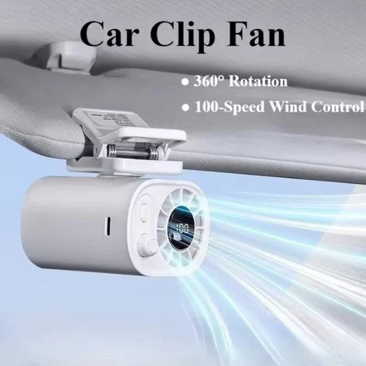 CoolClip™ Fan 🌬️✨ — 360° Cooling Anywhere