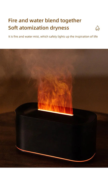 Flame Effect Aromatherapy Diffuser