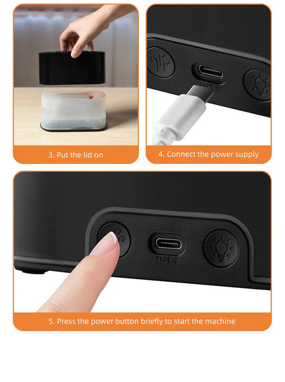 Flame Effect Aromatherapy Diffuser