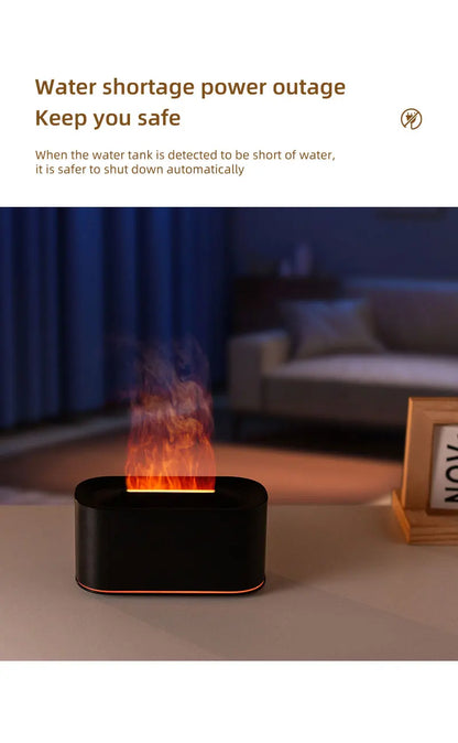 Flame Effect Aromatherapy Diffuser