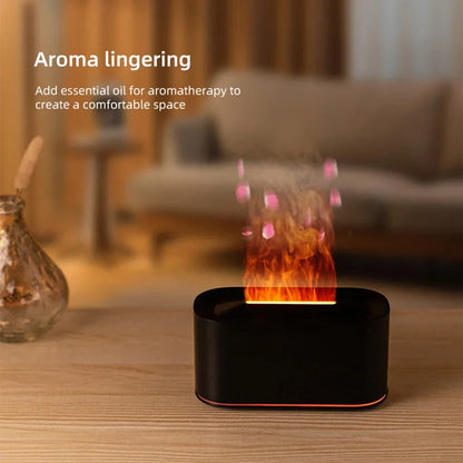 Flame Effect Aromatherapy Diffuser