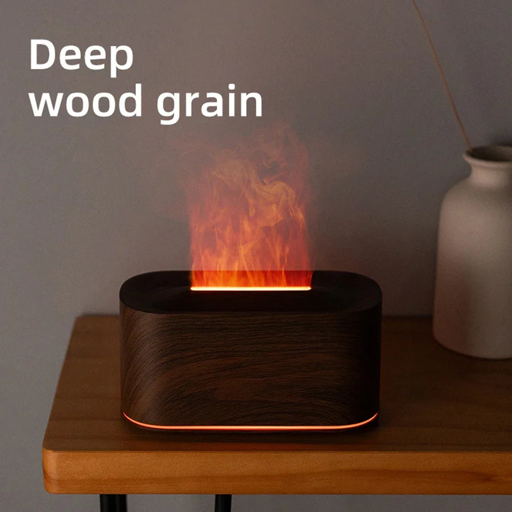 Flame Effect Aromatherapy Diffuser