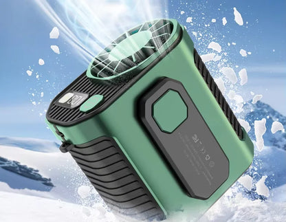 Portable Waist Fan – 5-Speed Outdoor Mini Fan