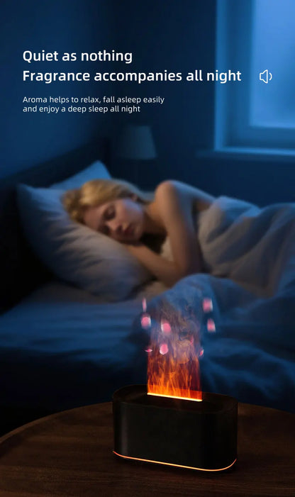 Flame Effect Aromatherapy Diffuser