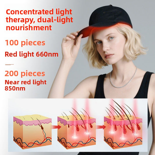 LED Red Light Hair Therapy Cap Dream Voice