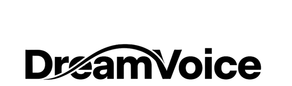 DreamVoice Black Text Logo