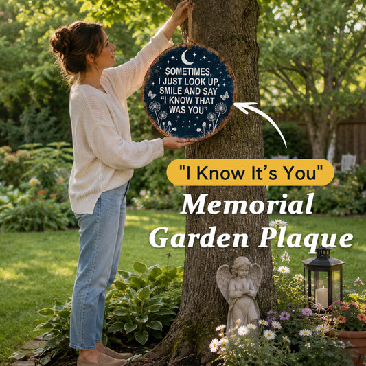 Memorial Garden Hanging Sign