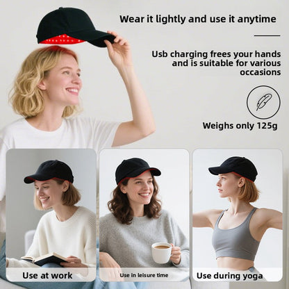 LED Red Light Hair Therapy Cap Dream Voice