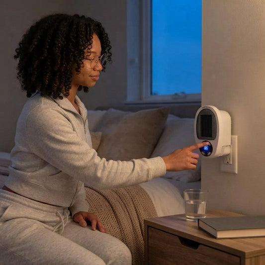 Compact Plug-In Electric Wall Heater Dream Voice