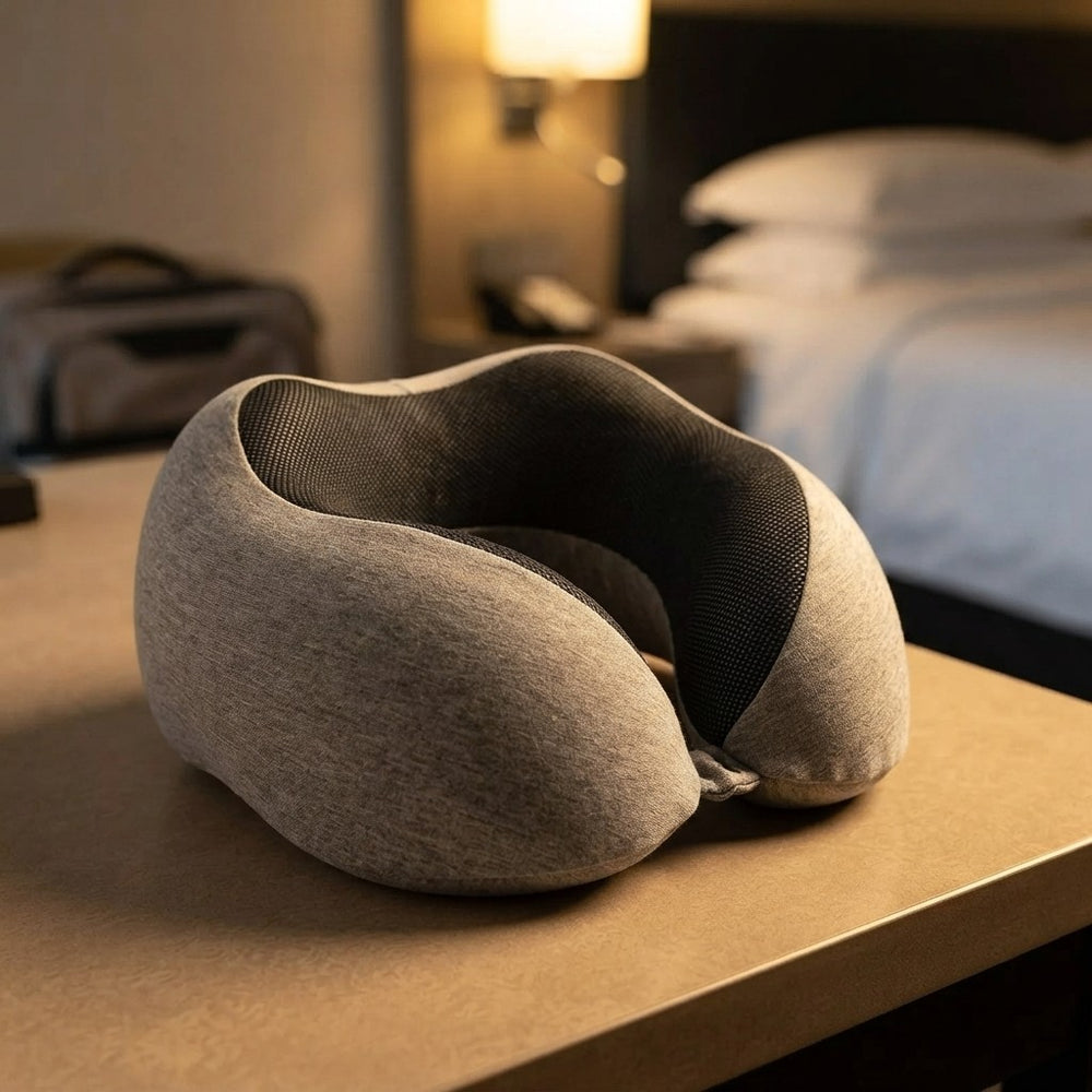 Memory Foam Travel Neck Pillow