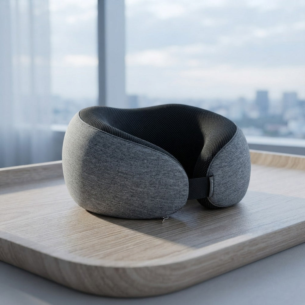 Memory Foam Travel Neck Pillow
