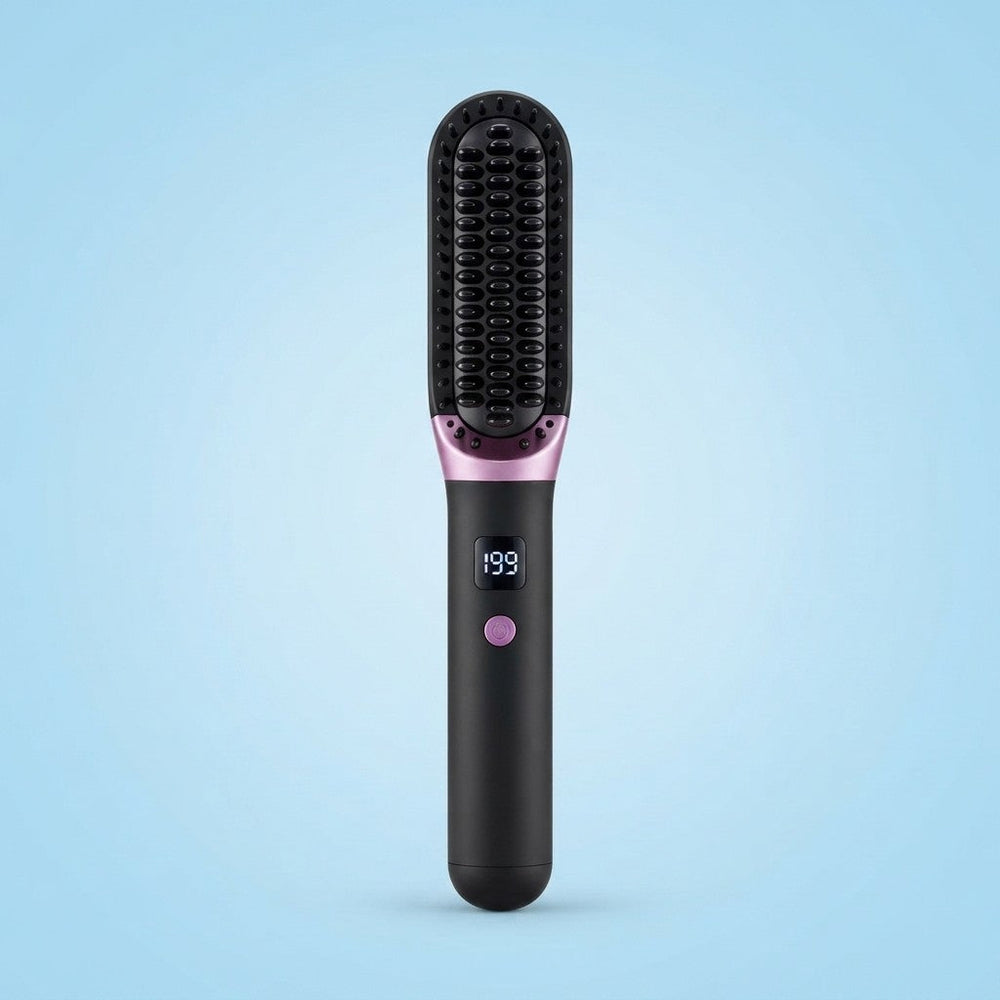Portable Rechargeable Hair Straightener Comb Dream Voice