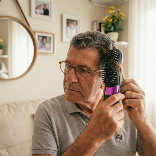 Portable Rechargeable Hair Straightener Comb Dream Voice