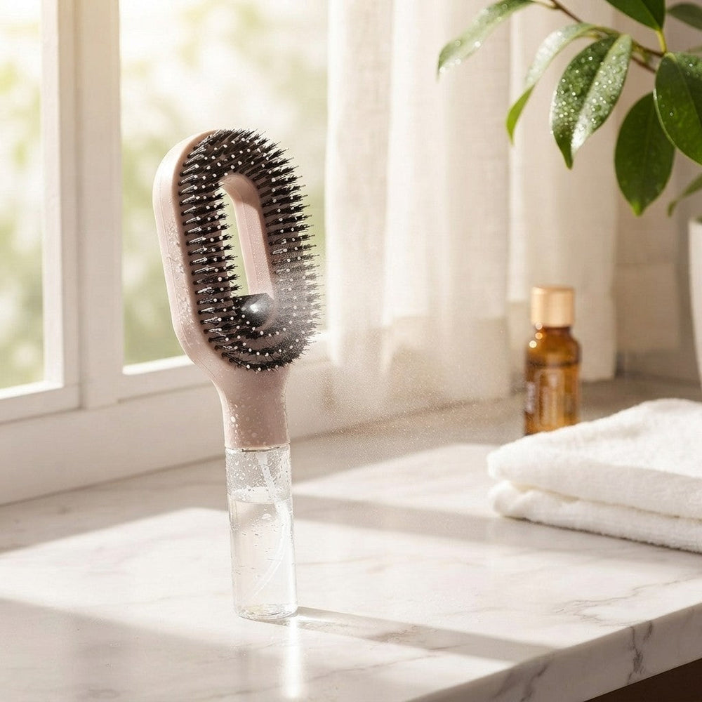 Sprayer Detangling Scalp Massage Hairbrush Dream Voice