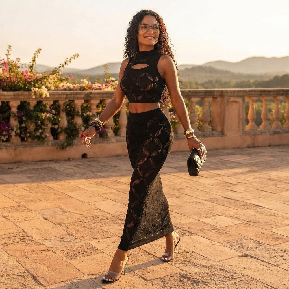 See Through Mesh Party Set Dream Voice