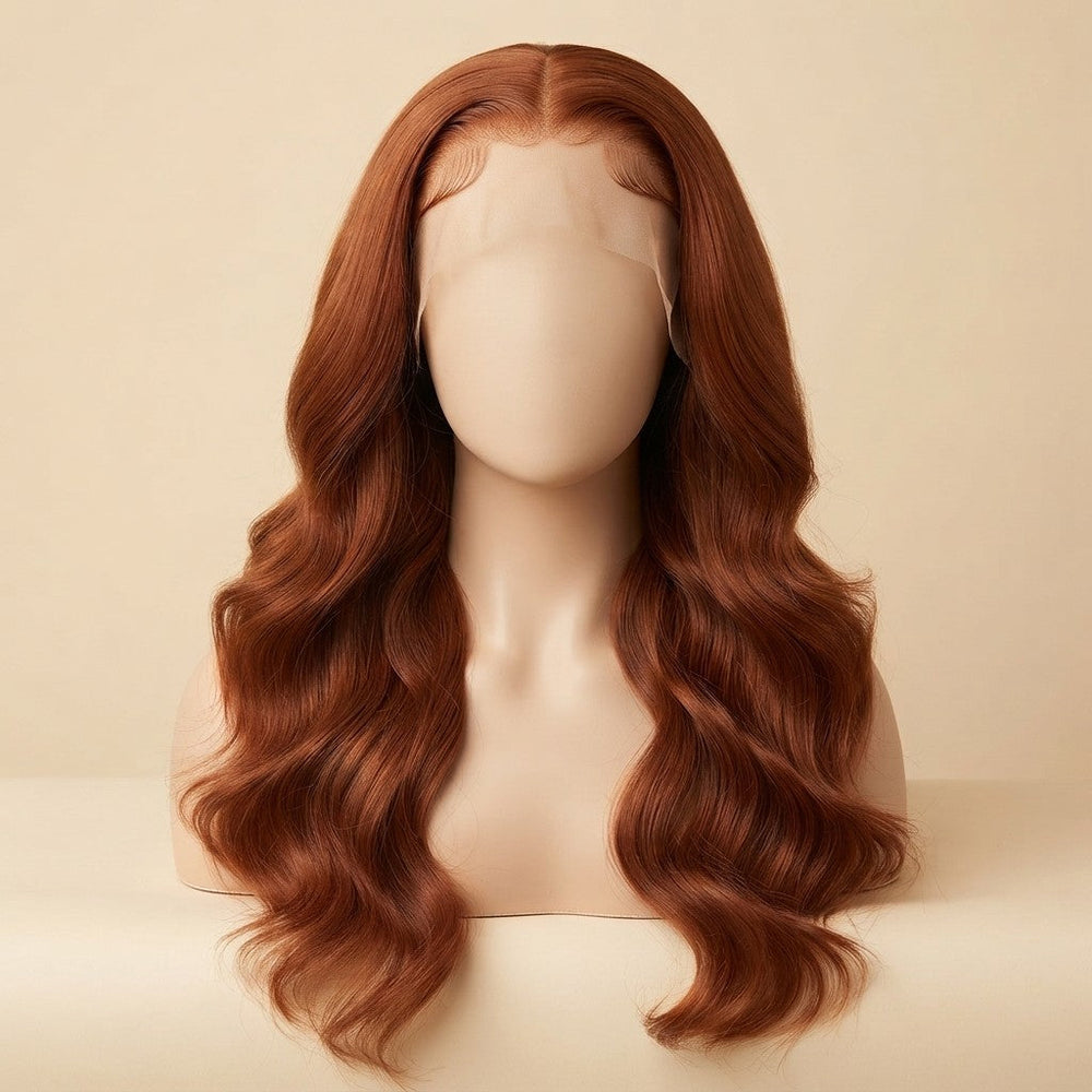 Reddish Brown Body Wave Wig Dream Voice