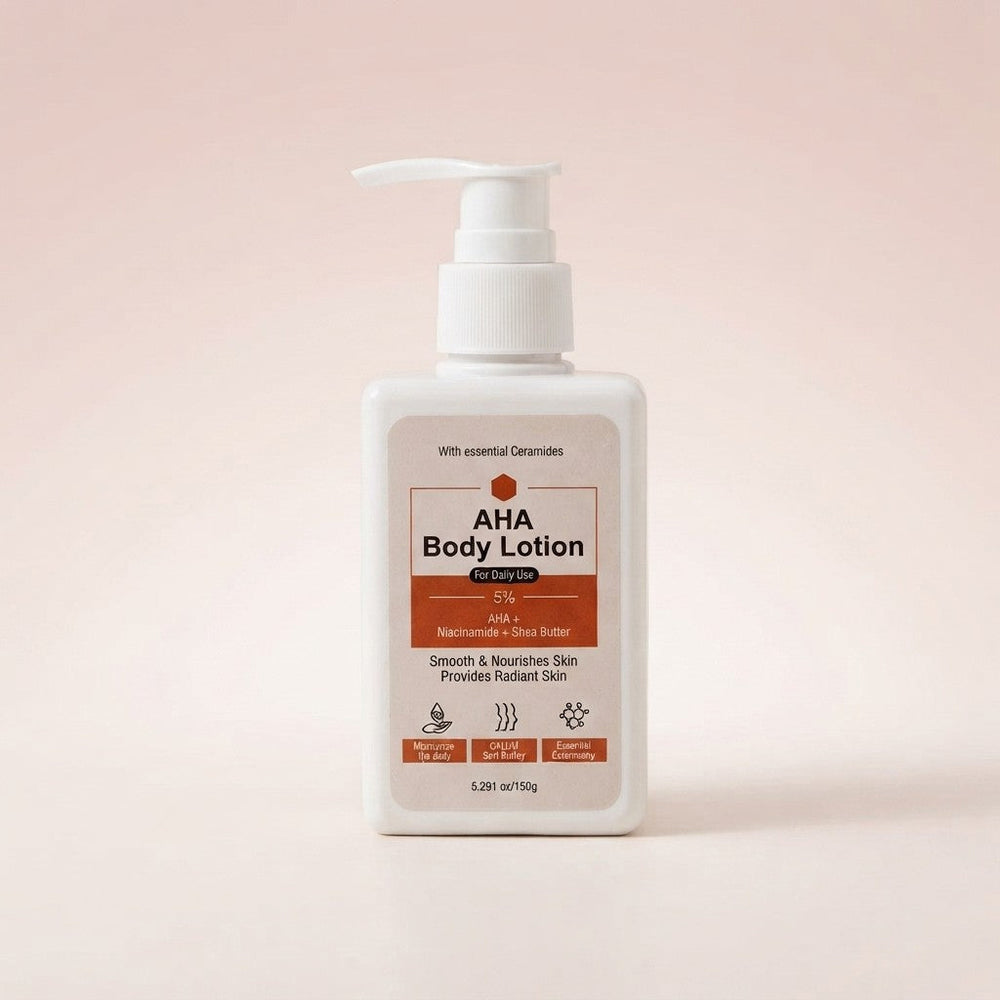 AHA Body Lotion – 5% AHA + Niacinamide + Shea Butter OYMOUY