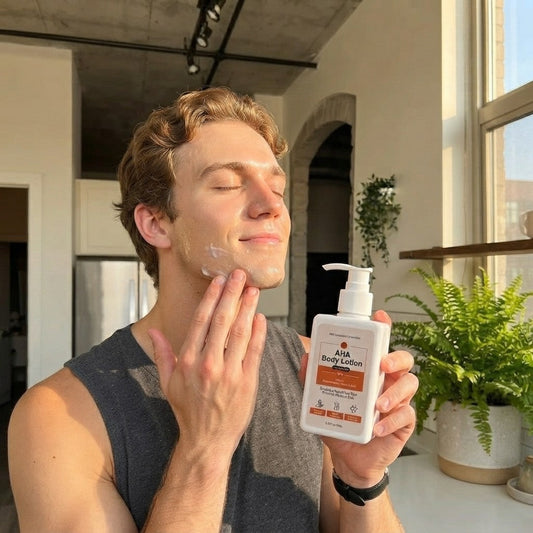 AHA Body Lotion – 5% AHA + Niacinamide + Shea Butter OYMOUY