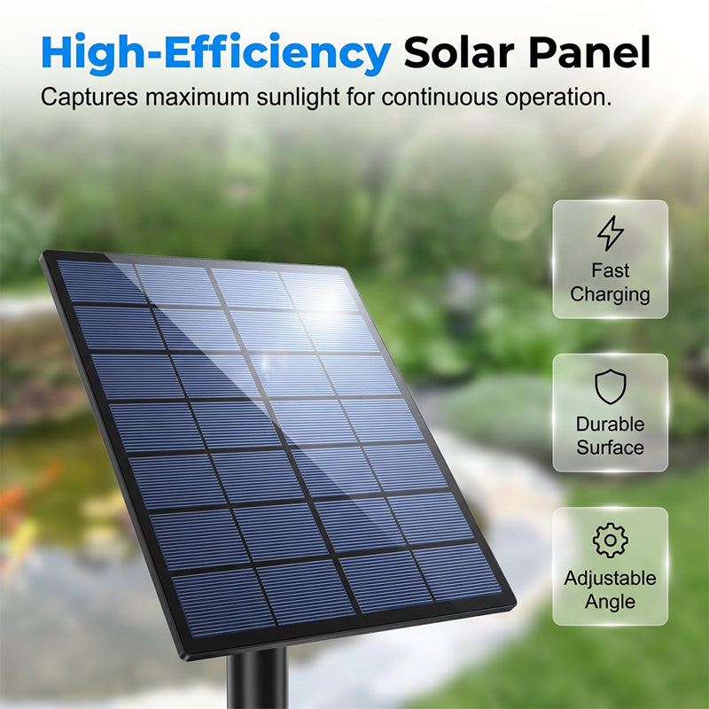 Solar Pond Aerator with Pump