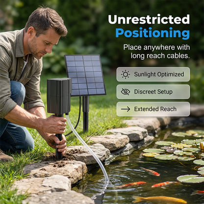 Solar Pond Aerator with Pump
