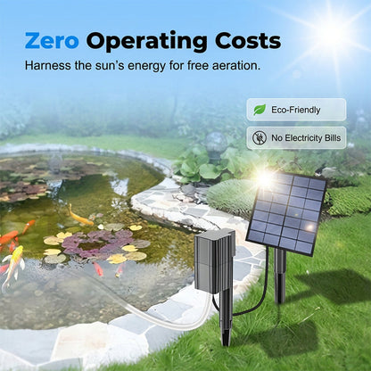 Solar Pond Aerator with Pump