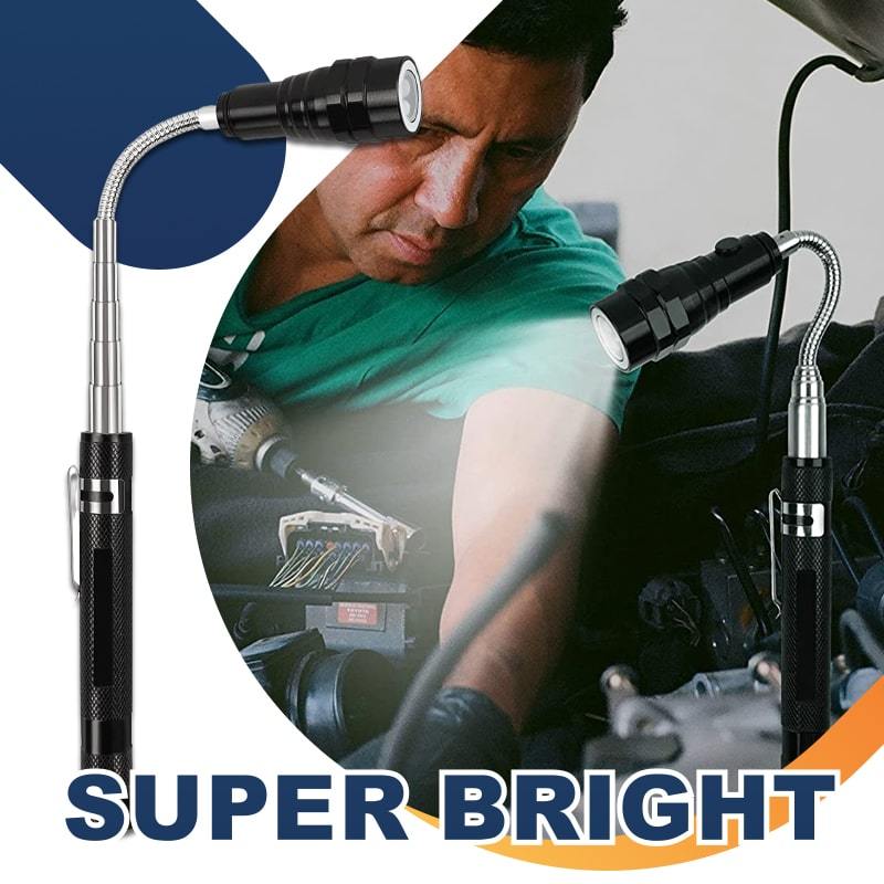 Télescopique Lampe Torche Magnétique